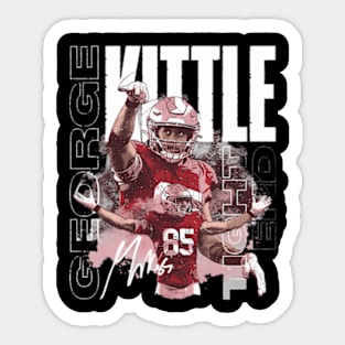 George Kittle San Francisco Dual Sticker